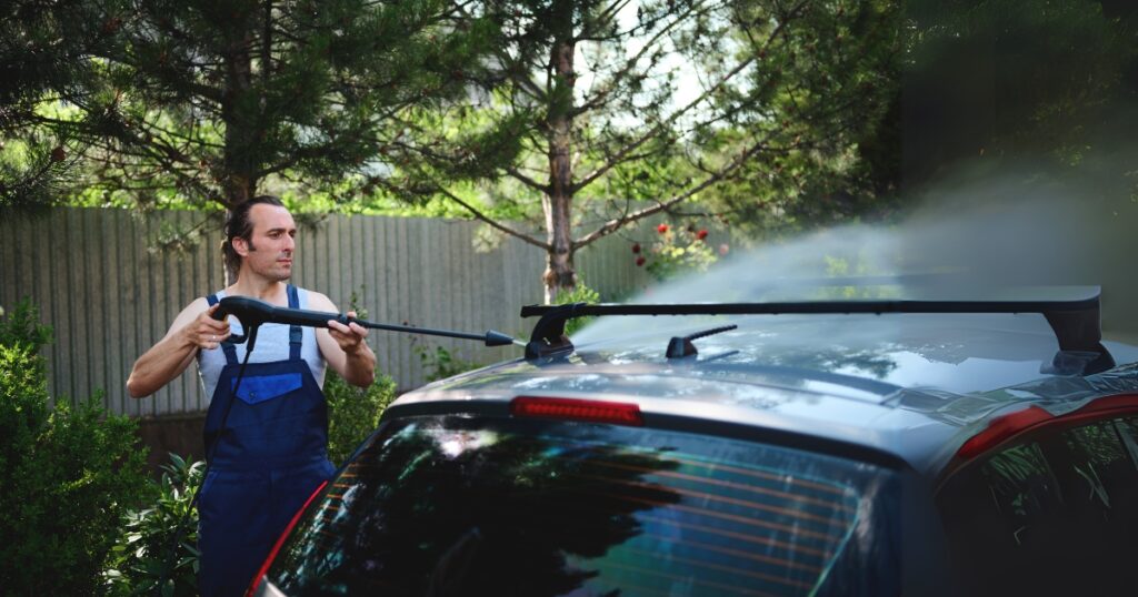 At home Car Detailing Services in Summer.