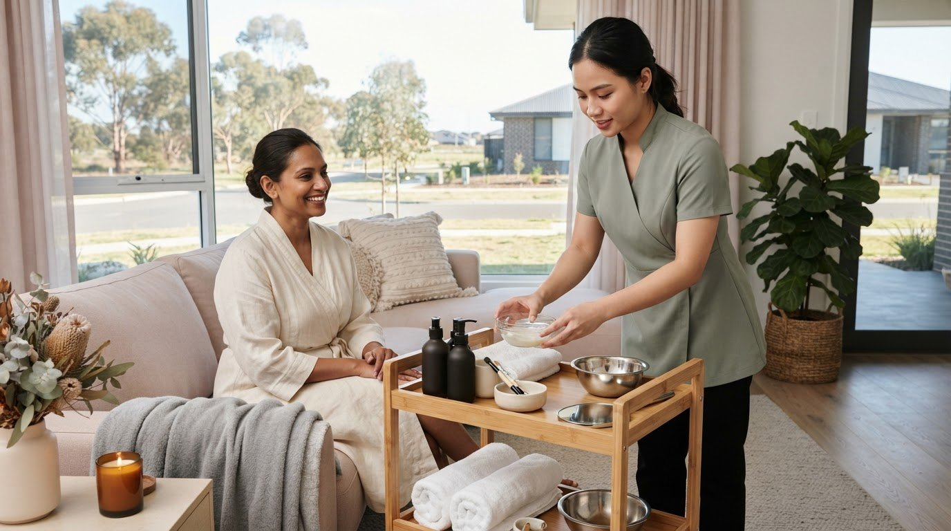 Book Home Beauty Treatments in Melbourne’s West